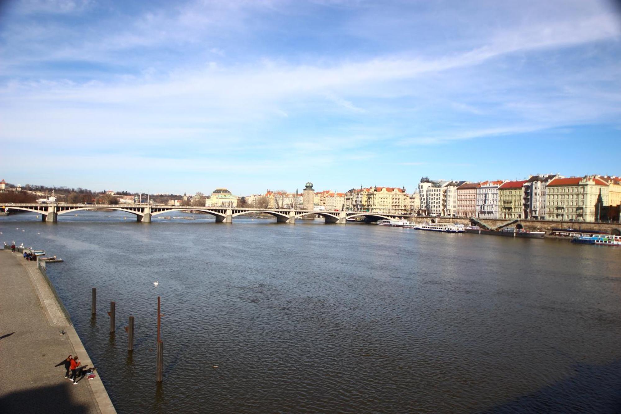 Quiet Apartment In The City Center With Own Terrace Praga Exterior foto