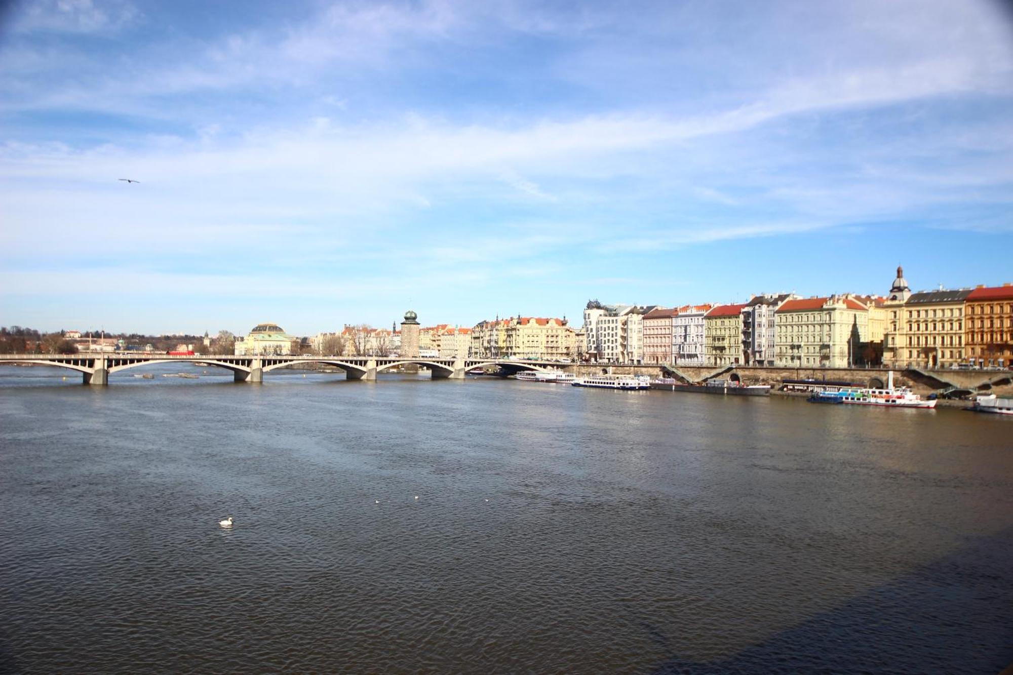 Quiet Apartment In The City Center With Own Terrace Praga Exterior foto